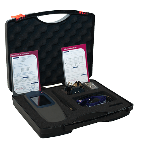 Bedrock SM30 sound level meter with carrying case and microphon